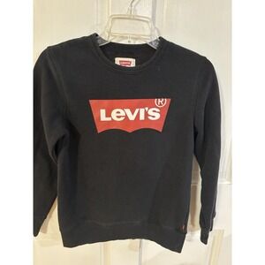 Levi's Logo San Francisco Black Sweatshirt  Children